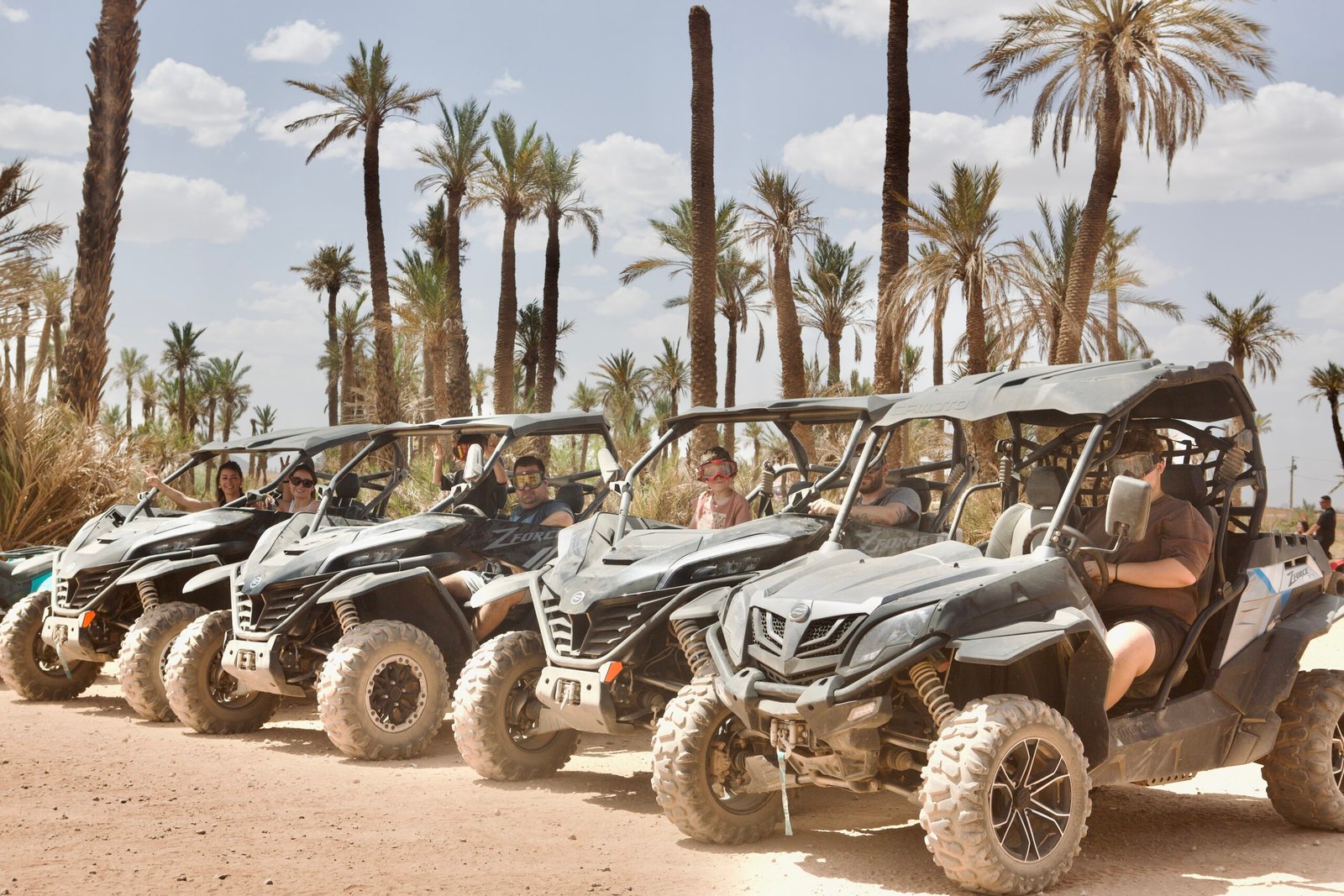 Riding in Marrakech