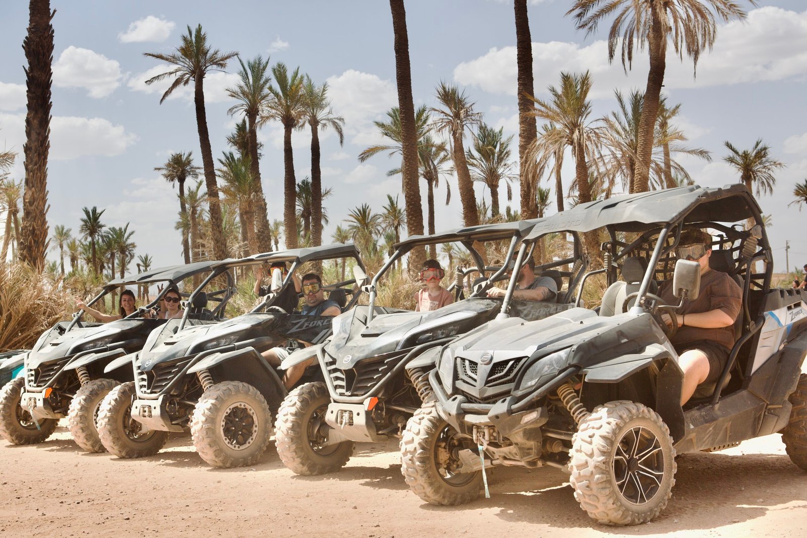 SF Moto buggy in Marrakech