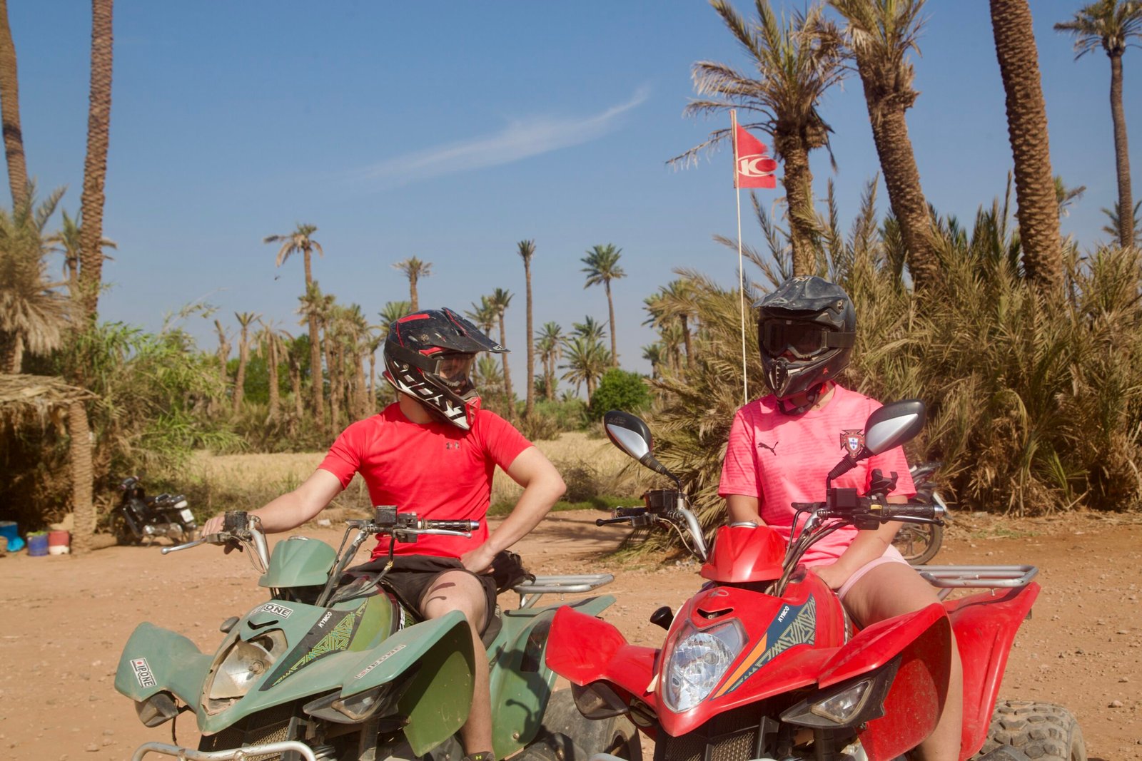 Camel ride in Marrakech