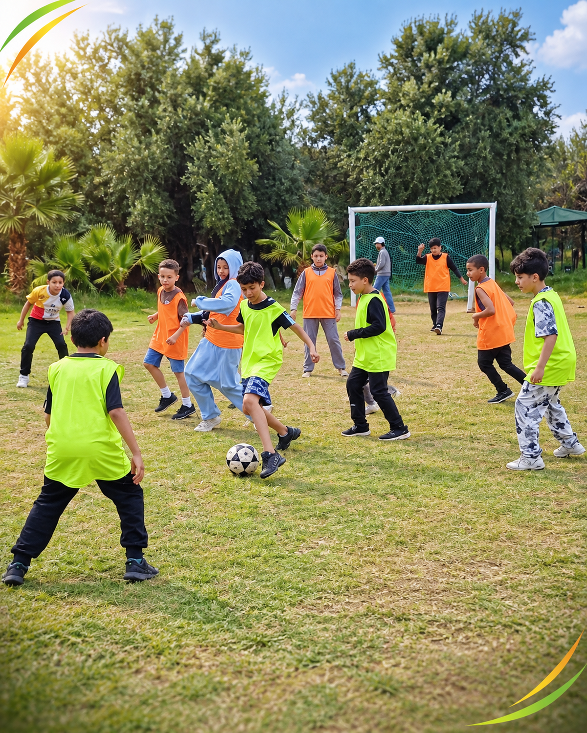 Élèves du primaire engagés dans une activité pratique